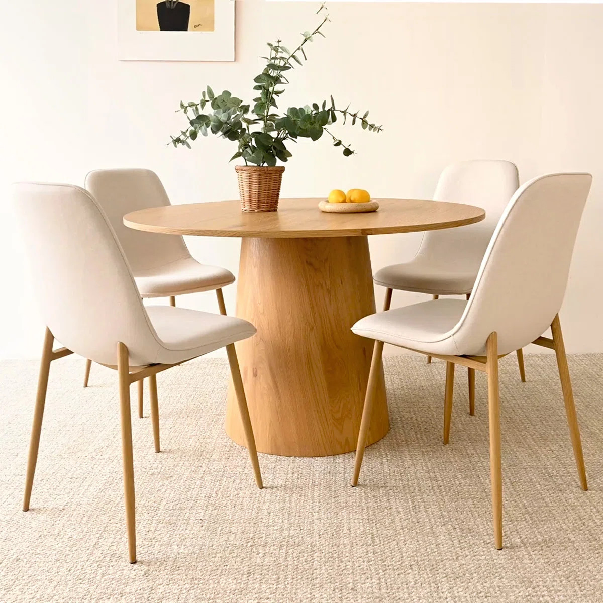 Folmar Upholstered Full Back Side Dining Chair (Set of 4) | Wayfair North America