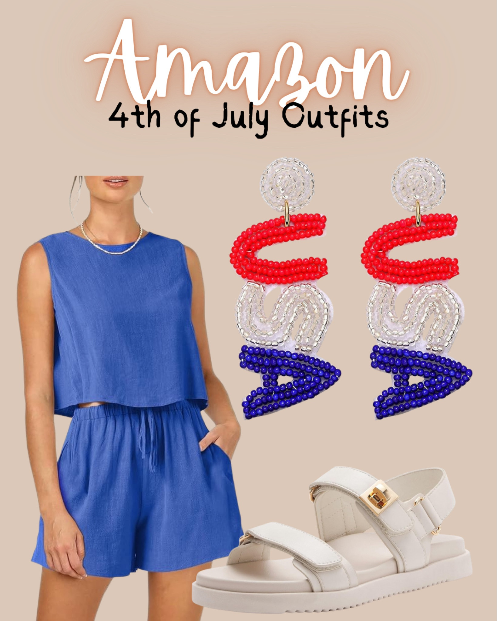 4th of July outfit ideas from Amazon, 4th of July outfit women
4th of July, Fourth of July, USA, patriotic outfits, pool party, amazon fashion, amazon outfit idea, red white and blue, white shorts, graphic tshirt, travel, summer ootd 

#LTKSeasonal #LTKParties #LTKFindsUnder50