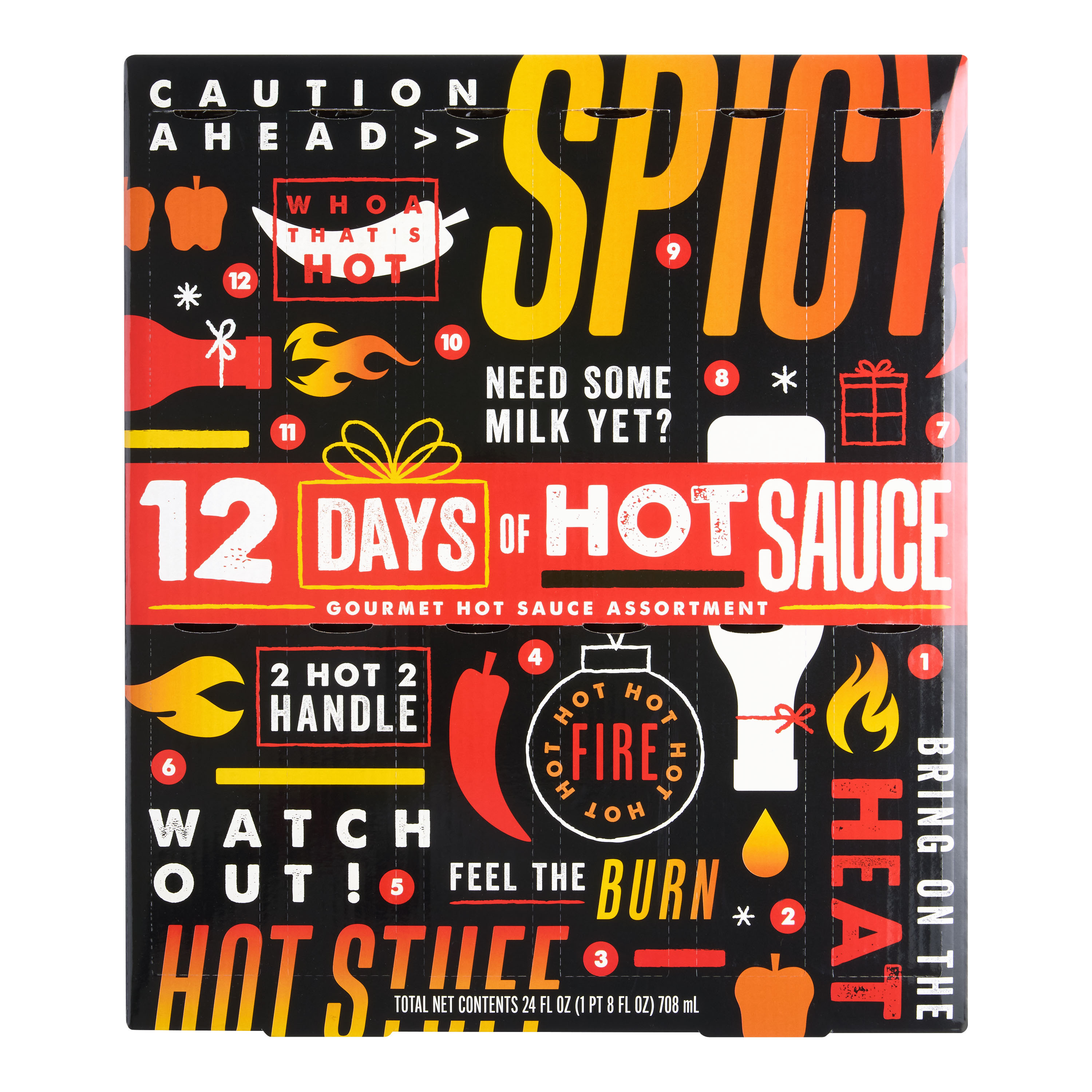 12 Days of Hot Sauce Variety Gift Set | World Market
