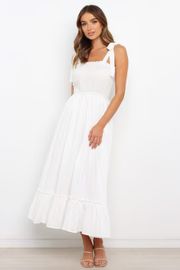 Daffney Dress - White | Petal & Pup (US)