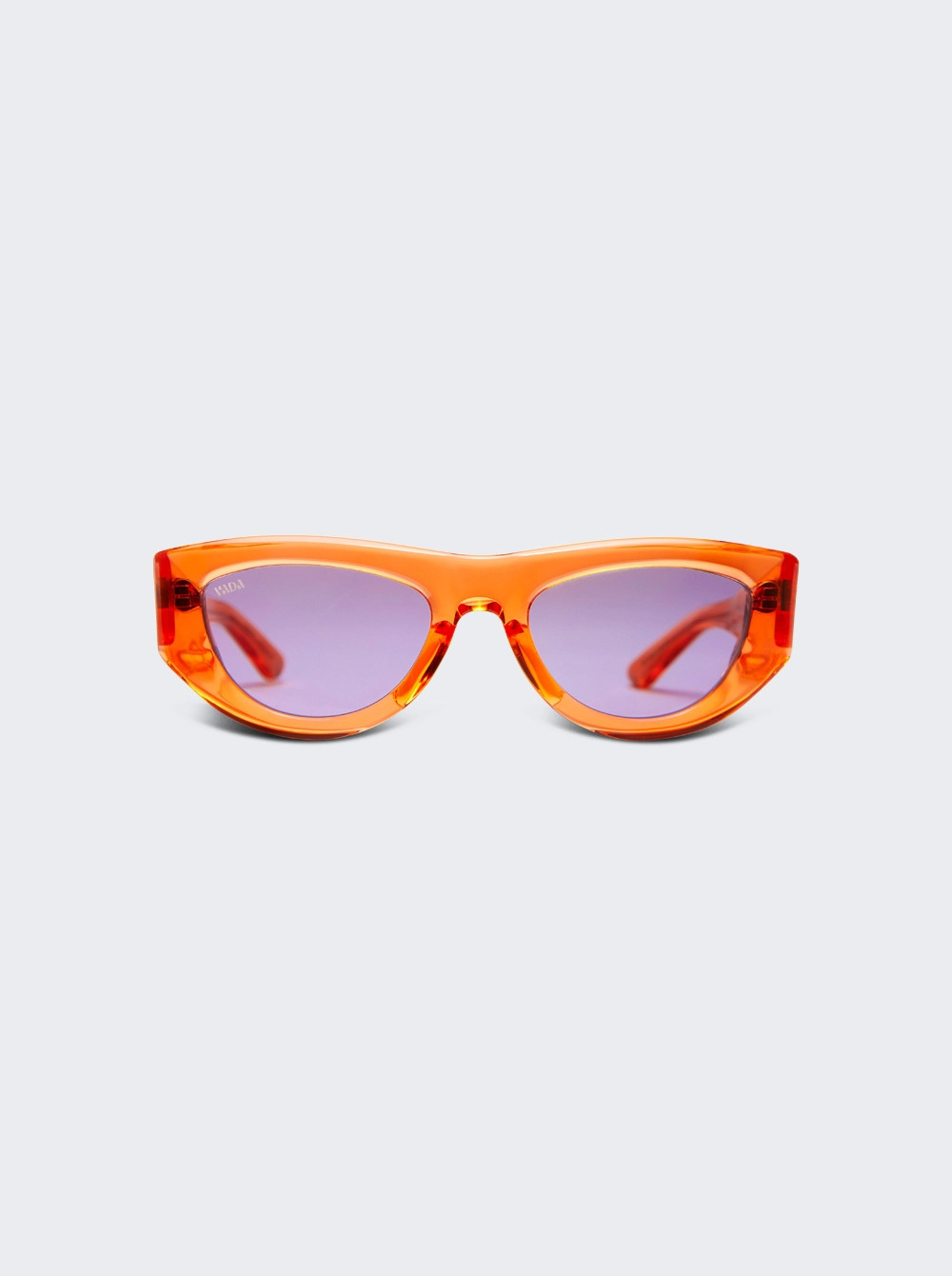 Tokio Sunglasses Peach Translucent Orange And Lavender Lenses  | The Webster | The Webster