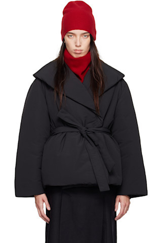 Black Cleon Down Jacket | SSENSE