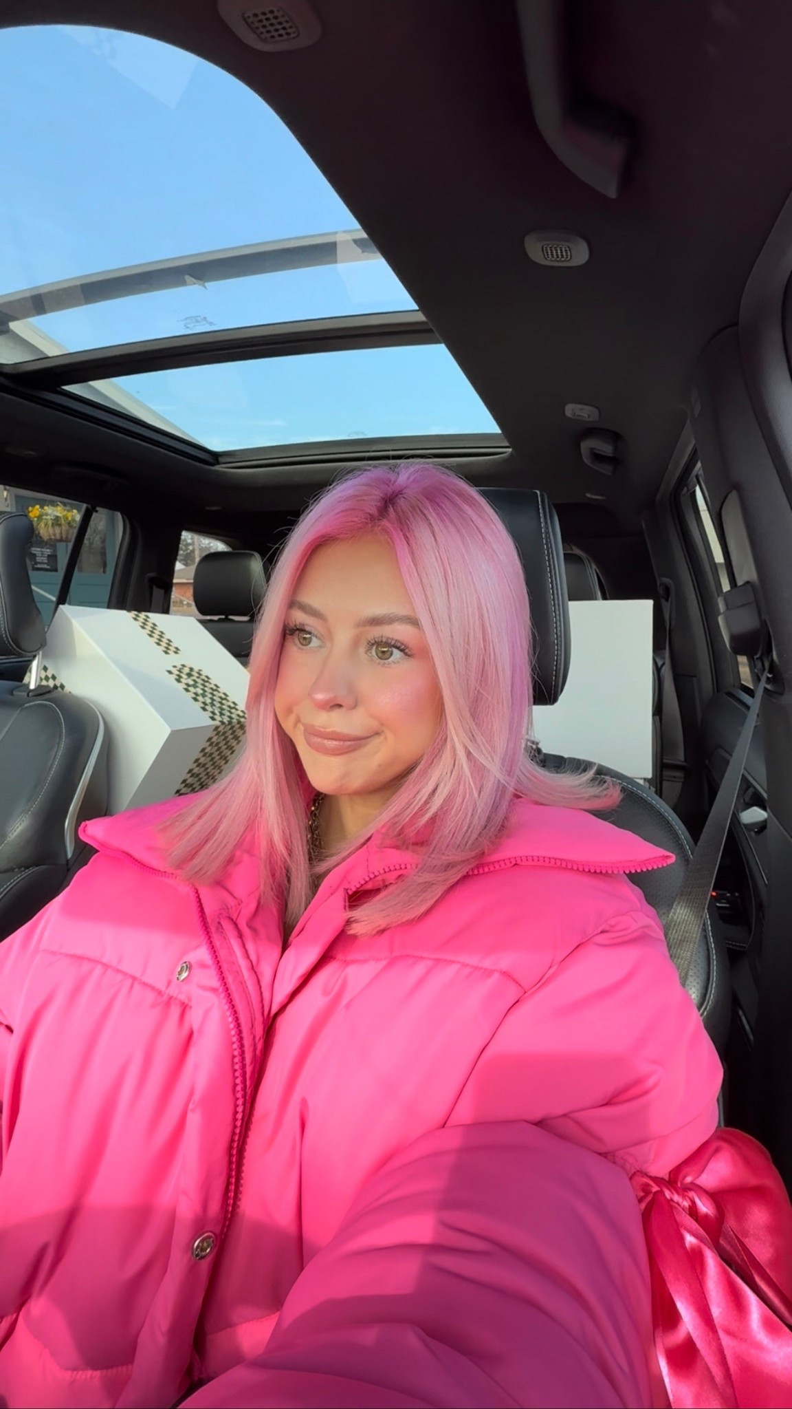 Linking the pink puffer if she’s still in stock 🫶🏻