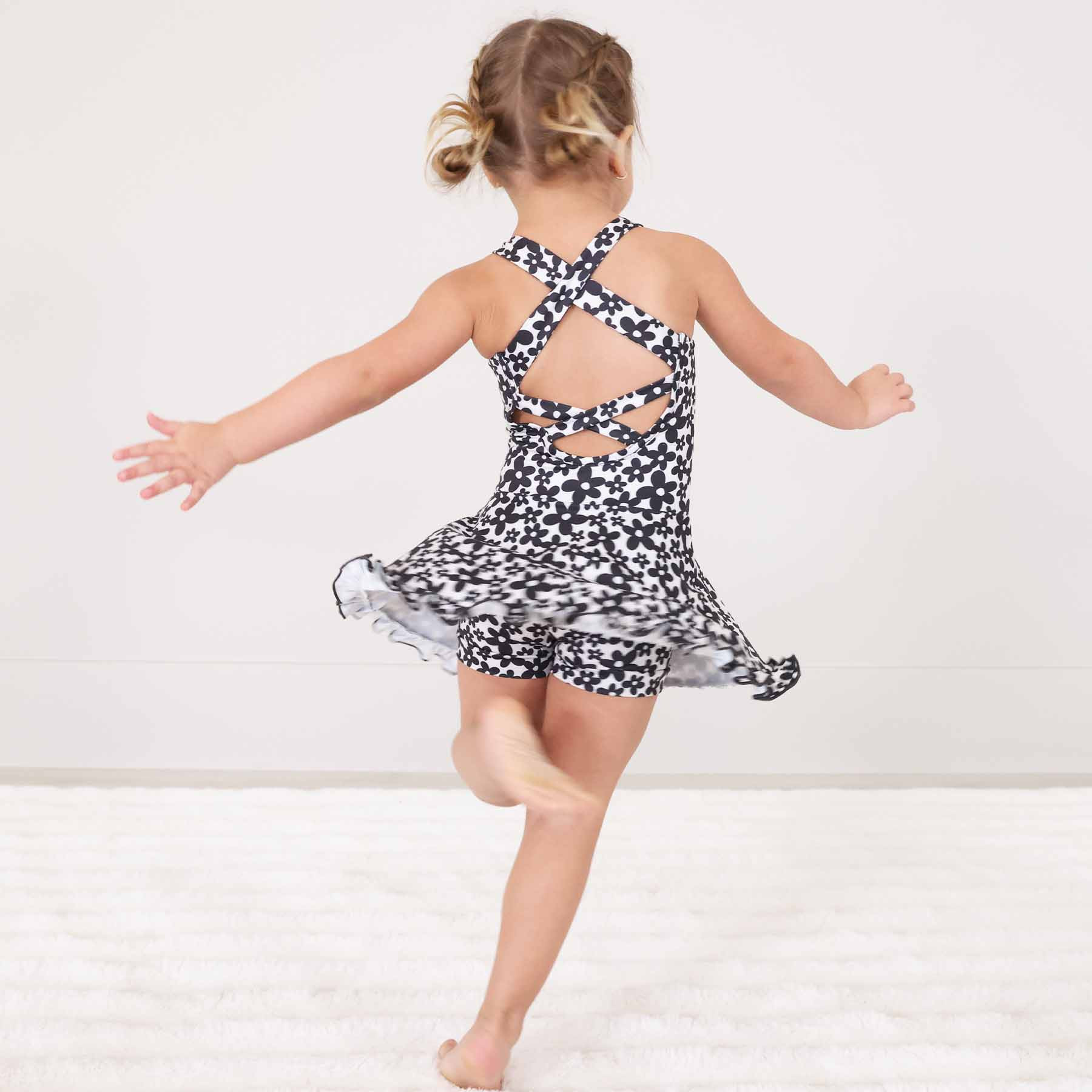 Kids CloudActive™ Active Dress | Power Petals | Caden Lane