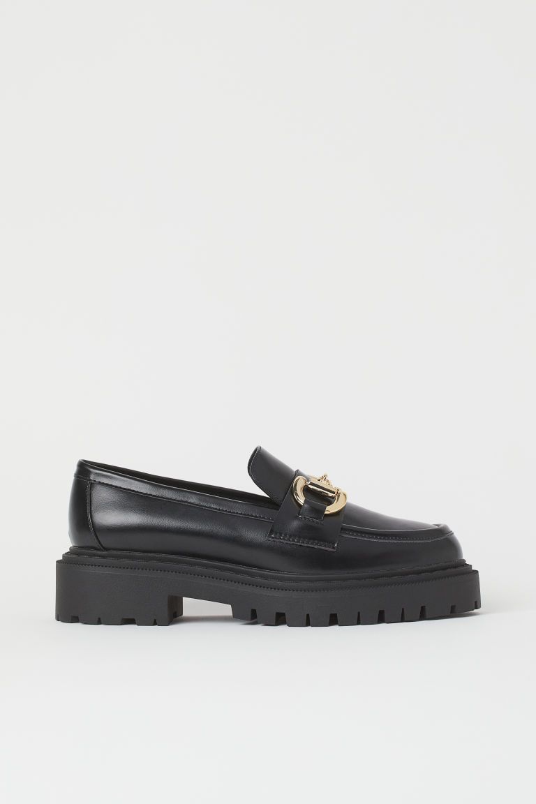 H & M - Chunky Loafers - Black | H&M (US)