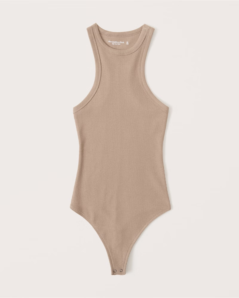 Women's Ribbed Scuba Bodysuit | Bodysuits | Abercrombie & Fitch (US)