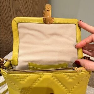 Marc Jacobs Quilted Leather J Marc Mini Bag Crossbody in Citronelle | Poshmark