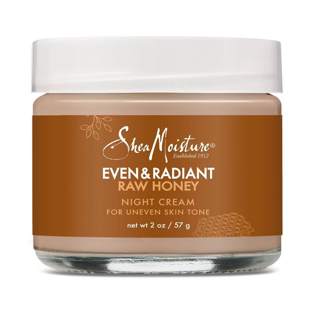 SheaMoisture Even & Radiant Raw Honey Night Face Moisturizer - 2oz | Target