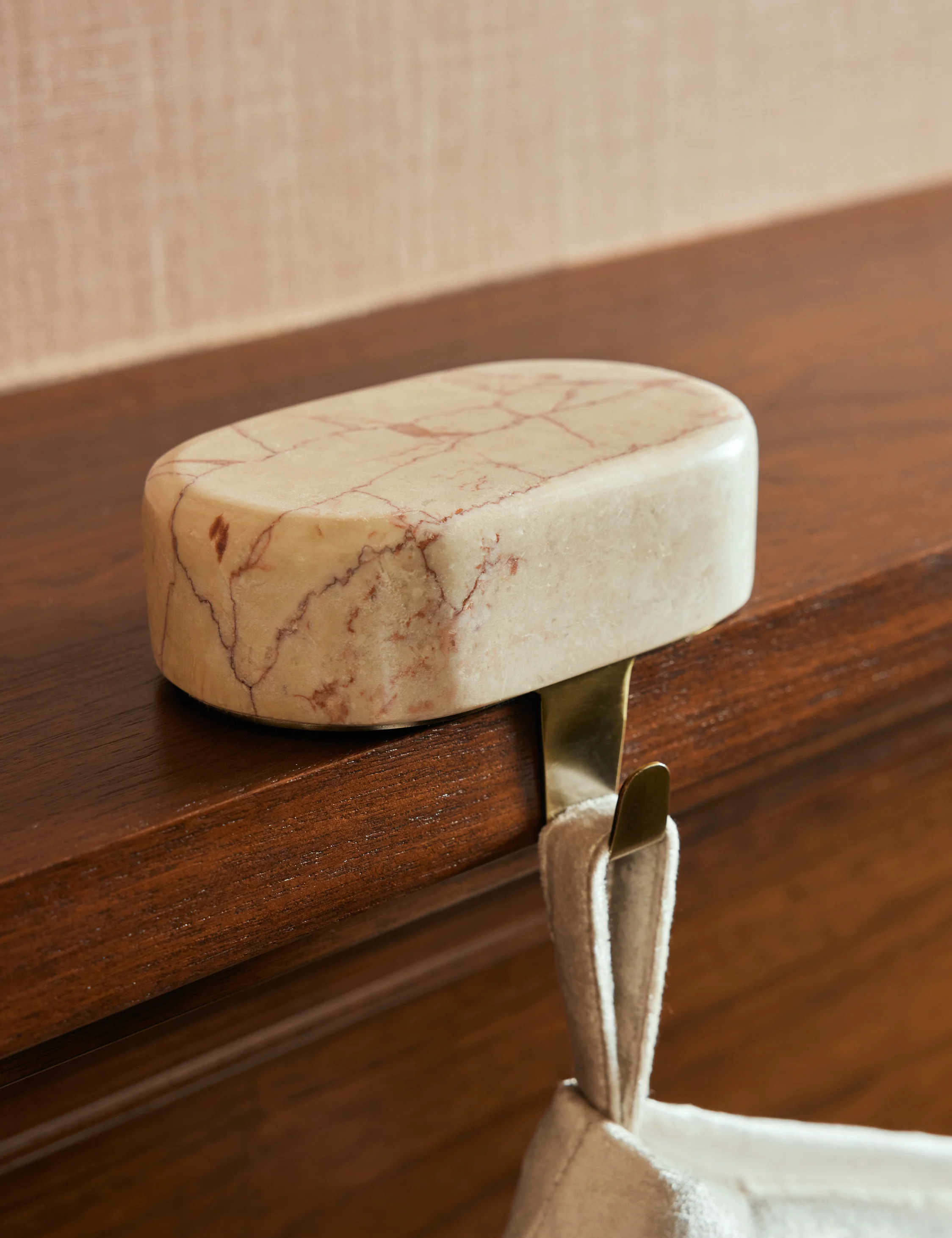 Bertram Stocking Holder, Pink | Lulu and Georgia 