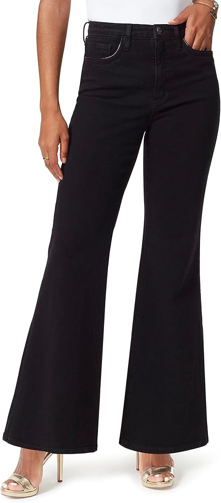 Sam Edelman Women's Bay High Rise Trouser Flare Jean | Amazon (US)