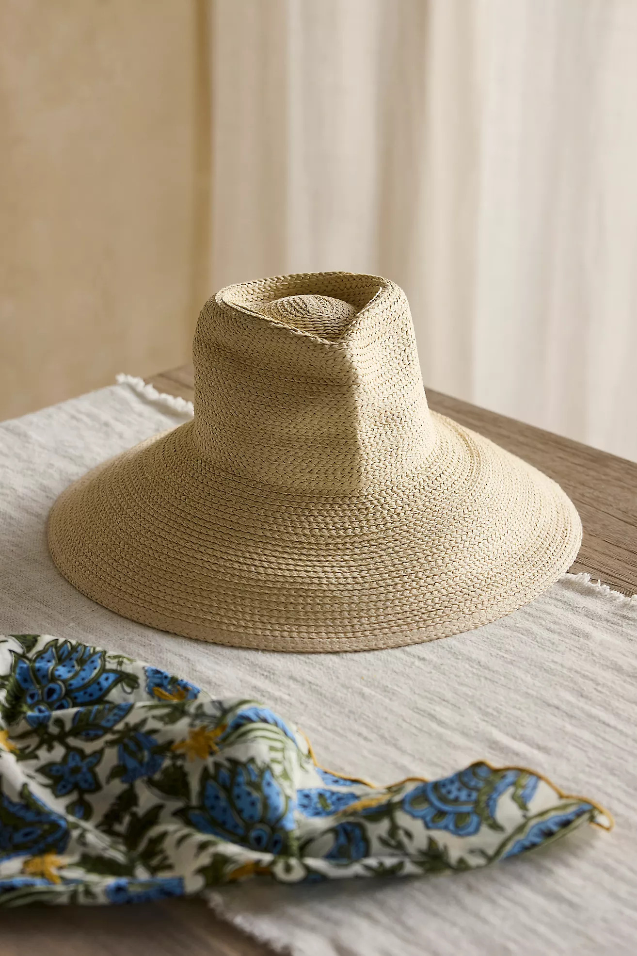 High Crown Straw Fedora | Terrain