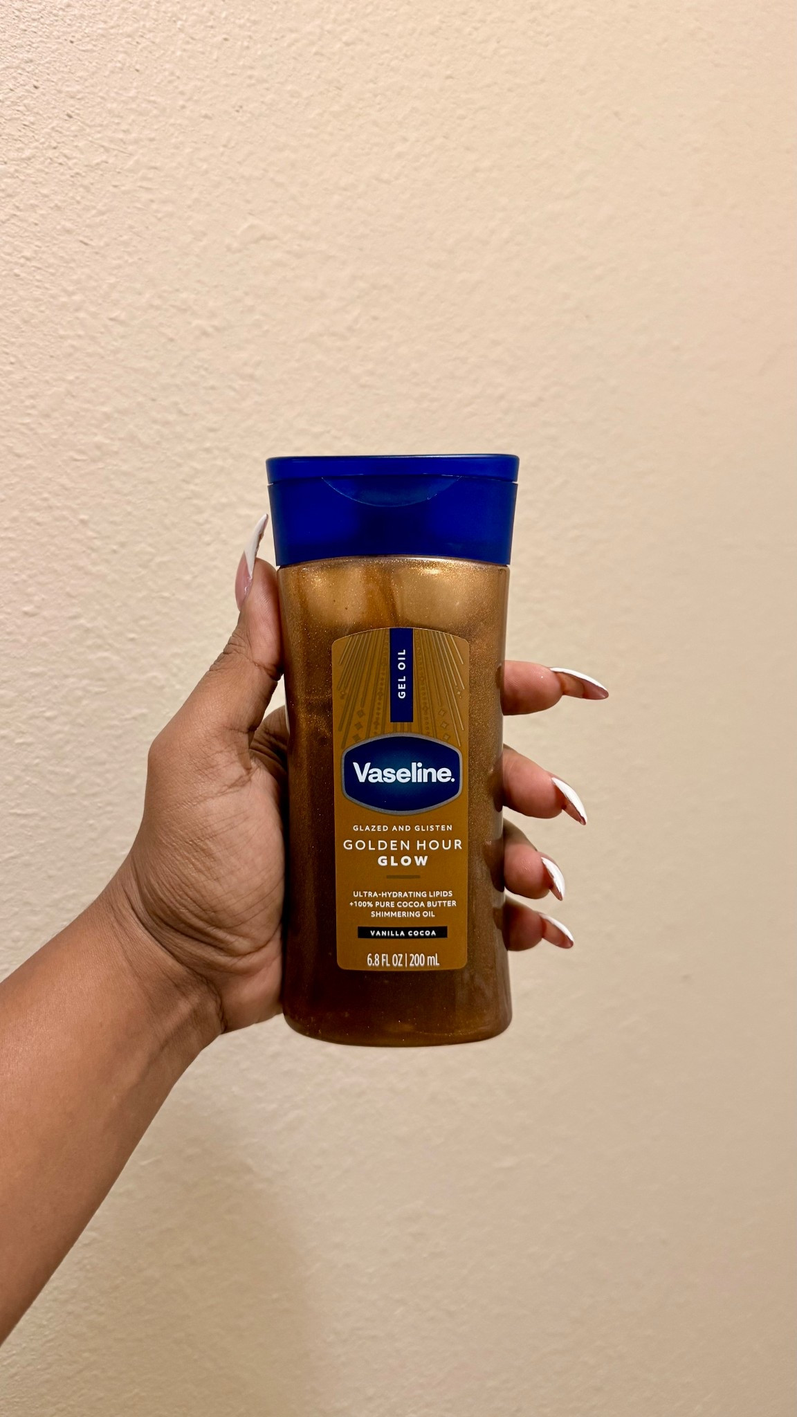 I love this Vaseline golden hour glow in the scent vanilla cocoa. It hydrates my skin and it gives it just a little shimmer without looking like a disco ball.

#LTKBeauty #LTKFindsUnder50