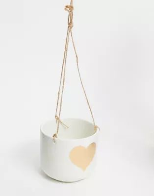 Sass & Belle heart hanging planter | ASOS (Global)