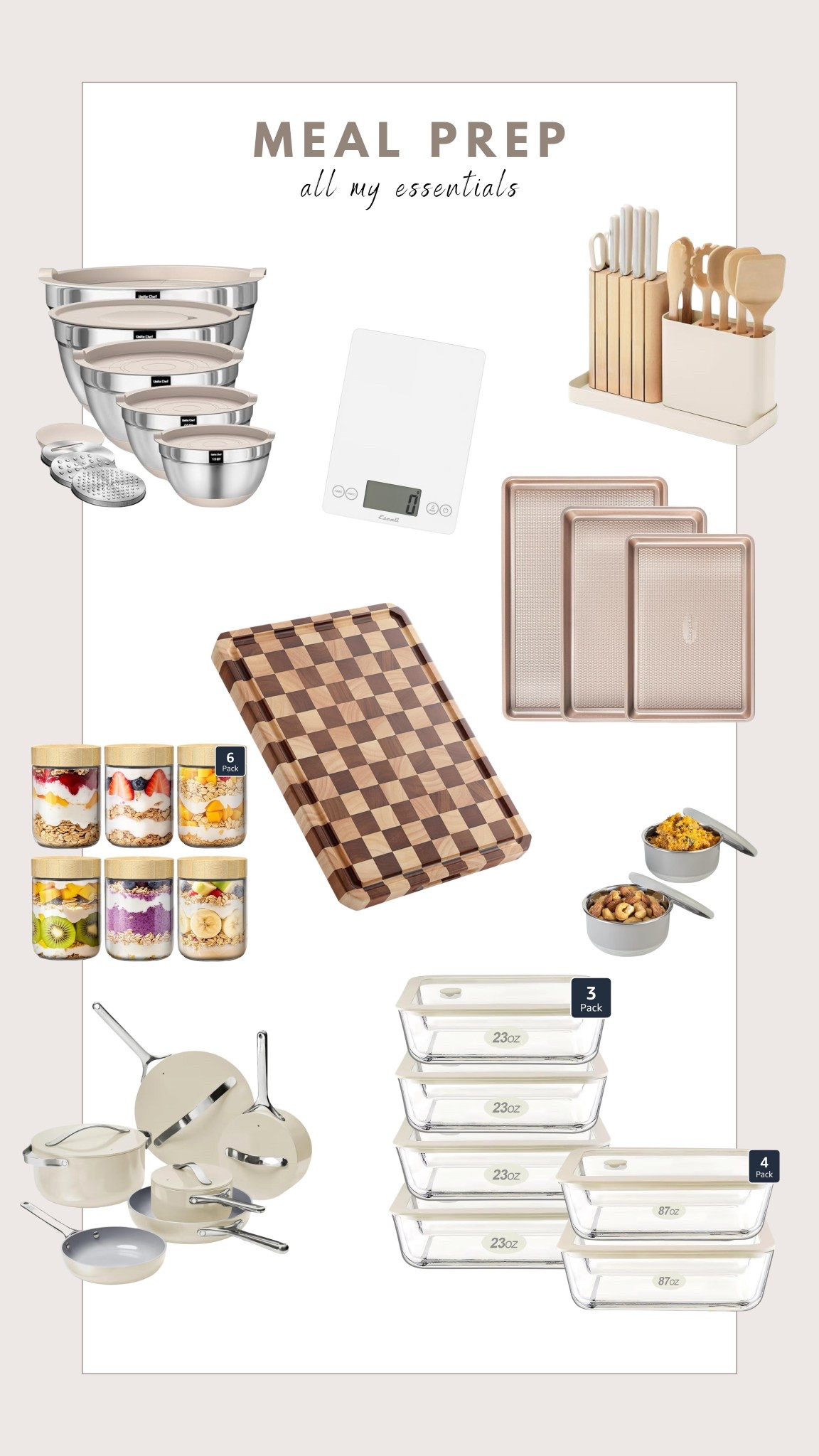 All of my meal prep essentials!! 

#LTKmorningroutine #LTKfitnessgoals #LTKActive