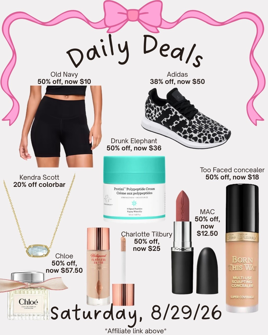Daily deals

#LTKBeauty #LTKSaleAlert #LTKootd