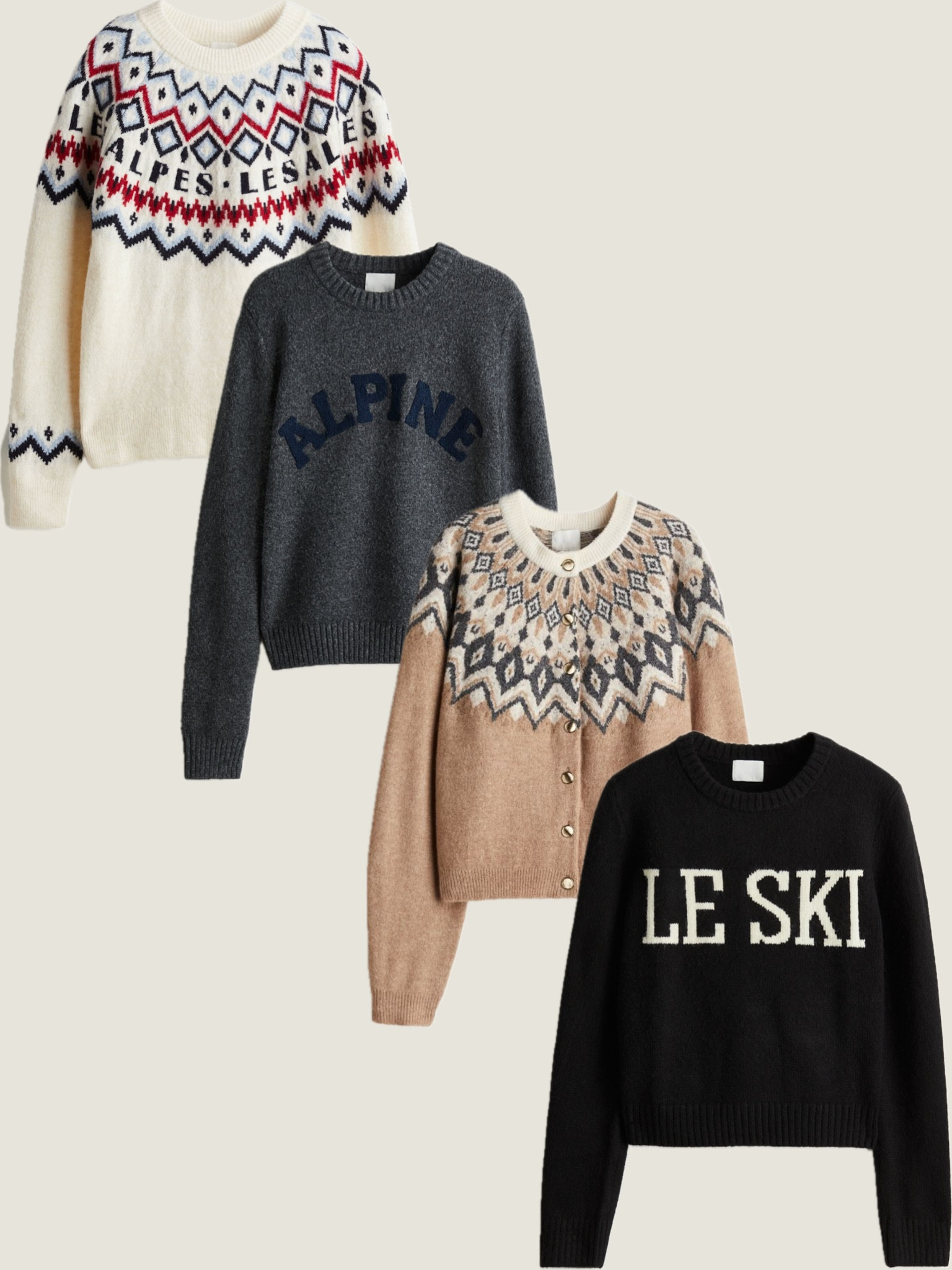 Ski sweater. Le ski. Alps. Fair isle. 

#LTKCyberWeek #LTKGiftGuide #LTKHoliday
