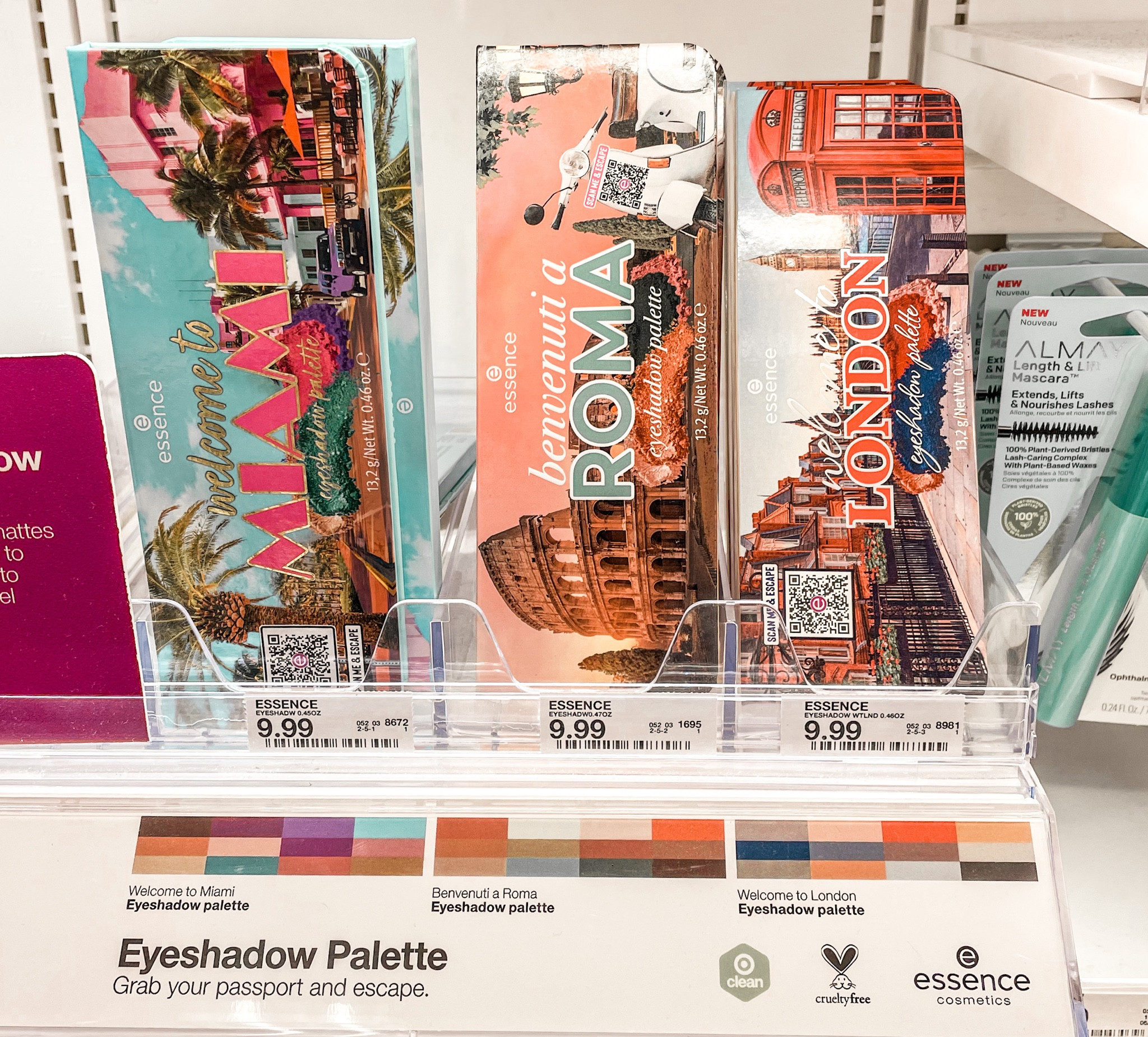 Essence Welcome To Miami Eyeshadow Palette - 0.46 Oz : Target