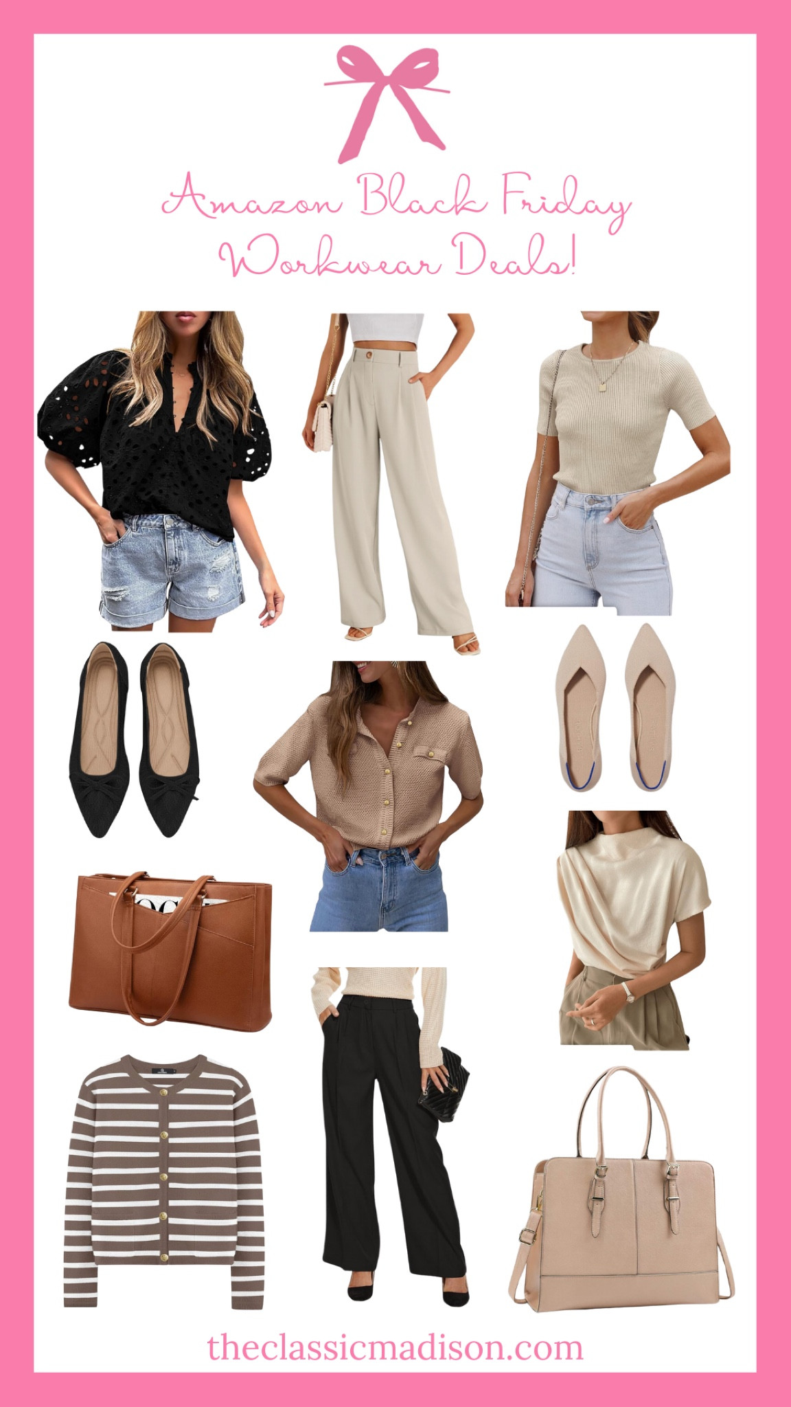 👔 Refresh your wardrobe with these chic and versatile Amazon workwear finds! From elegant blouses to stylish totes, these deals are perfect for office days or meetings on the go.
✨ Black Friday steals you won’t want to miss – snag them now while supplies last!
📲 Tap the link to shop and elevate your workwear game.
#AmazonFinds #BlackFridayDeals #WorkwearStyle #LTKDeals #ChicOnABudget #LTKSaleAlert #LTKWorkwear

#LTKSaleAlert #LTKCyberWeek #LTKWorkwear