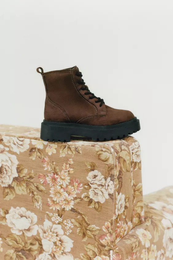 TRACK ANKLE BOOTS | Zara US