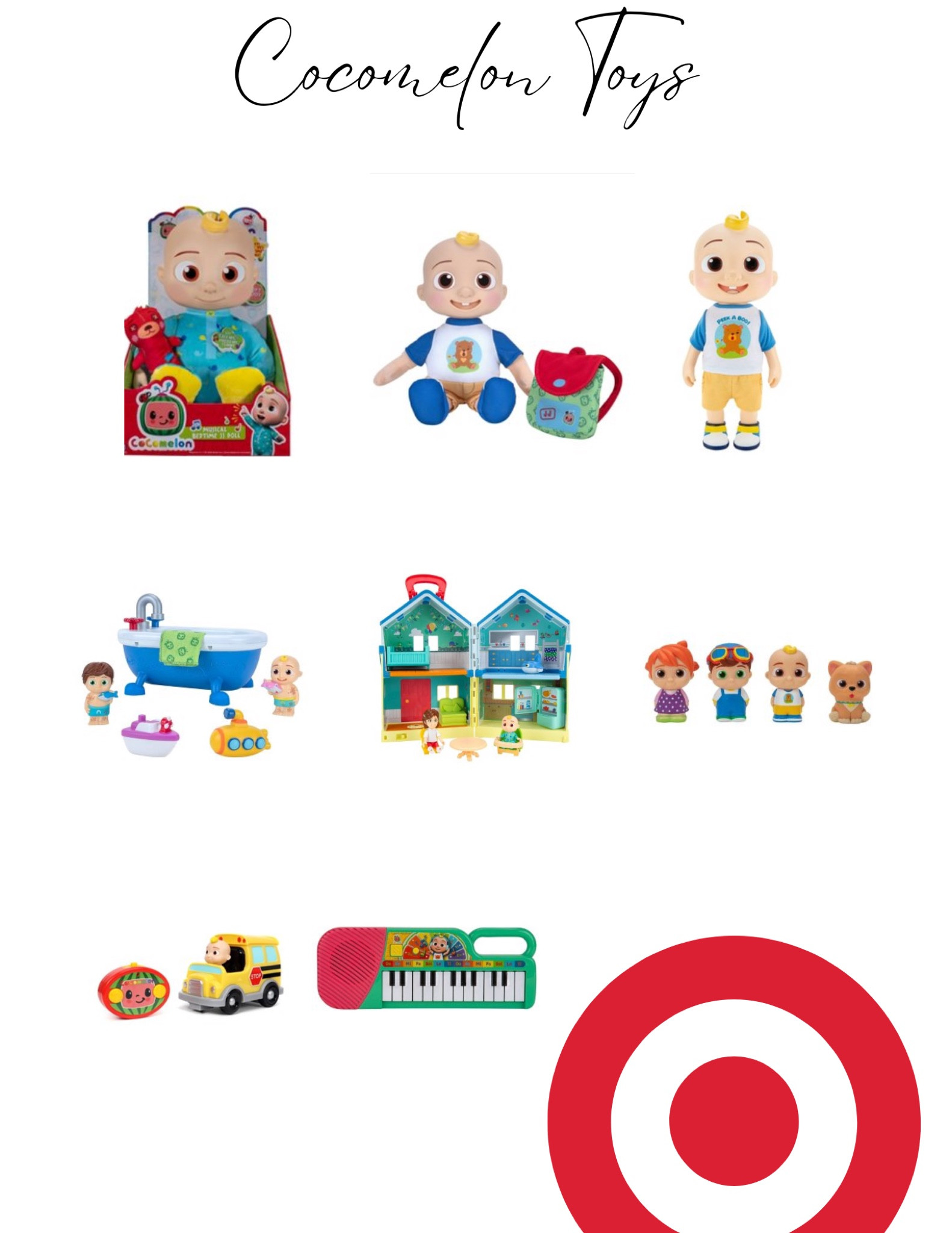 Cocomelon toys
Target deals!

#LTKbaby #LTKfamily #LTKkids