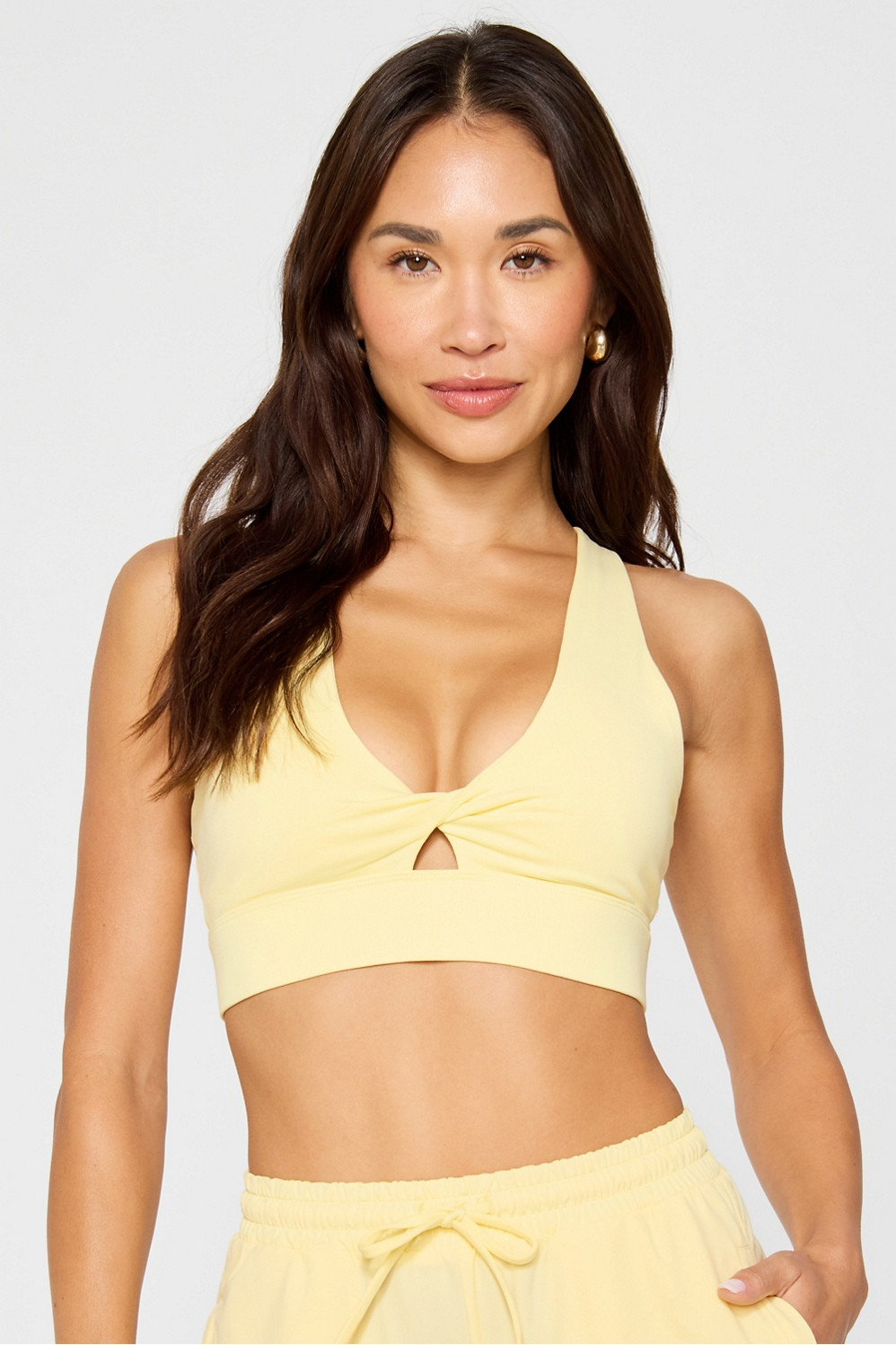 Oasis Twist Medium Impact Sports Bra | Fabletics