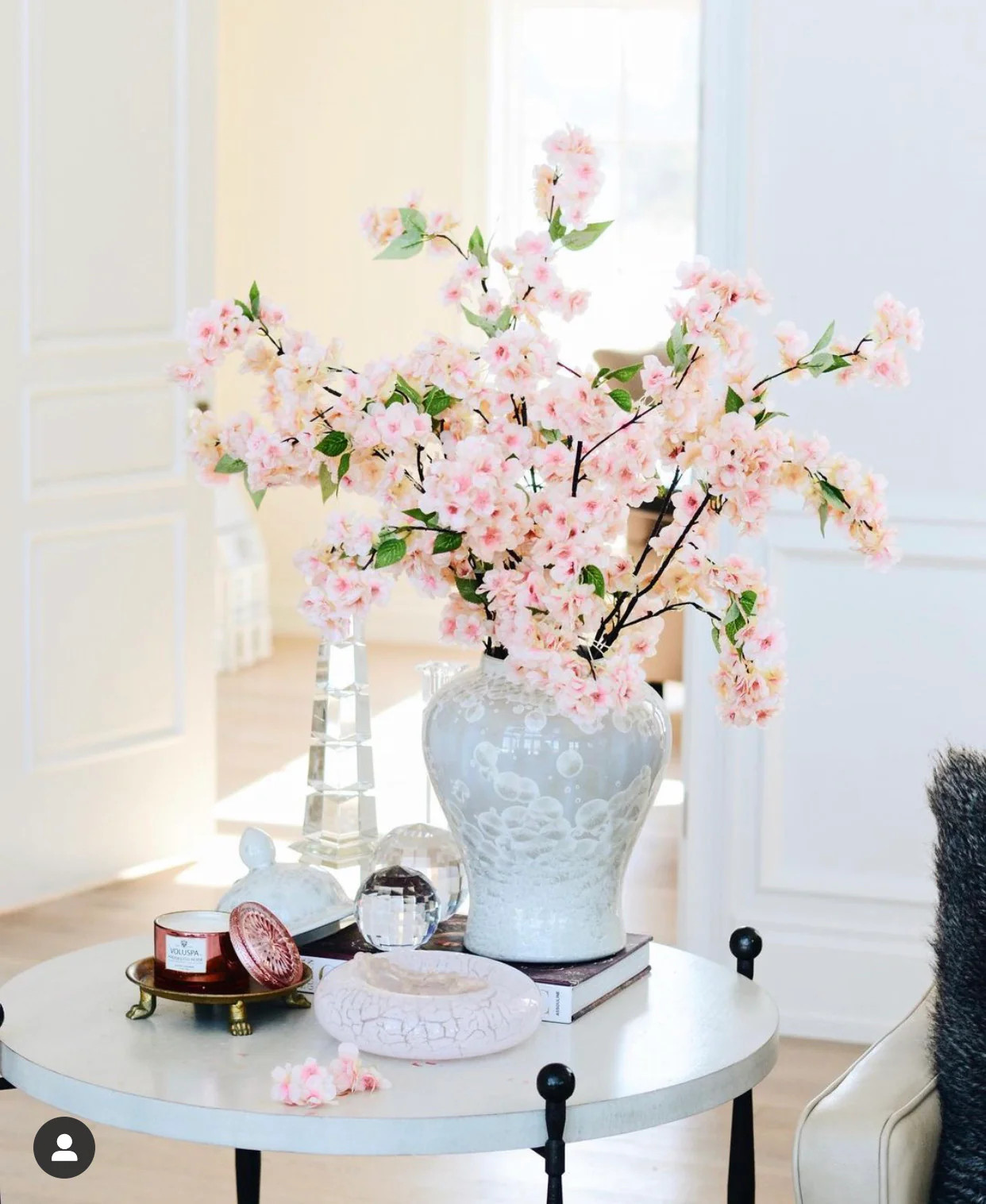 BLUSH CHERRY BLOSSOMS | The Crowded Table Co. 