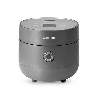 Cuckoo 6-Cup Micom Rice Cooker and Warmer Gray: 12 Settings, Automatic Keep Warm, Timer, Dishwasher-Safe Parts | Target