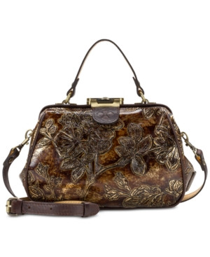 Patricia Nash Metallic Gracchi Small Frame Satchel, a Macy's Exclusive Style | Macys (US)