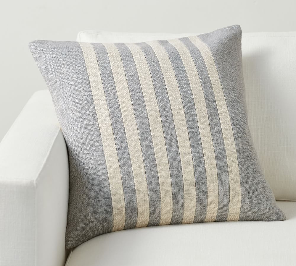 Oslo Striped Pillow Cover | Pottery Barn (US)