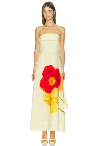 ASTR the Label Ximena Dress in Red Yellow Floral from Revolve.com | Revolve Clothing (Global)