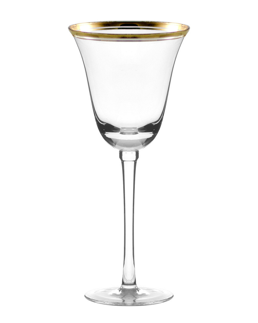 Ten Strawberry Street Windsor Set of Four 8oz Red Wine Glasses | Gilt