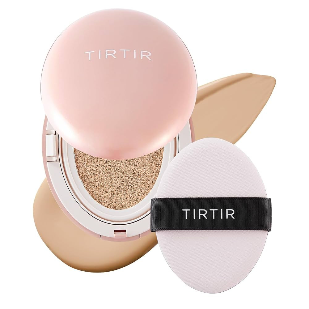 TIRTIR Mask Fit All Cover Pink Cushion Foundation | High coverage, Velvety Matte Finish, Lightwei... | Amazon (US)
