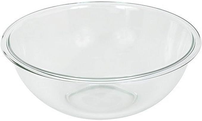 Pyrex Prepware 4-Quart Rimmed Mixing Bowl, Clear | Amazon (US)