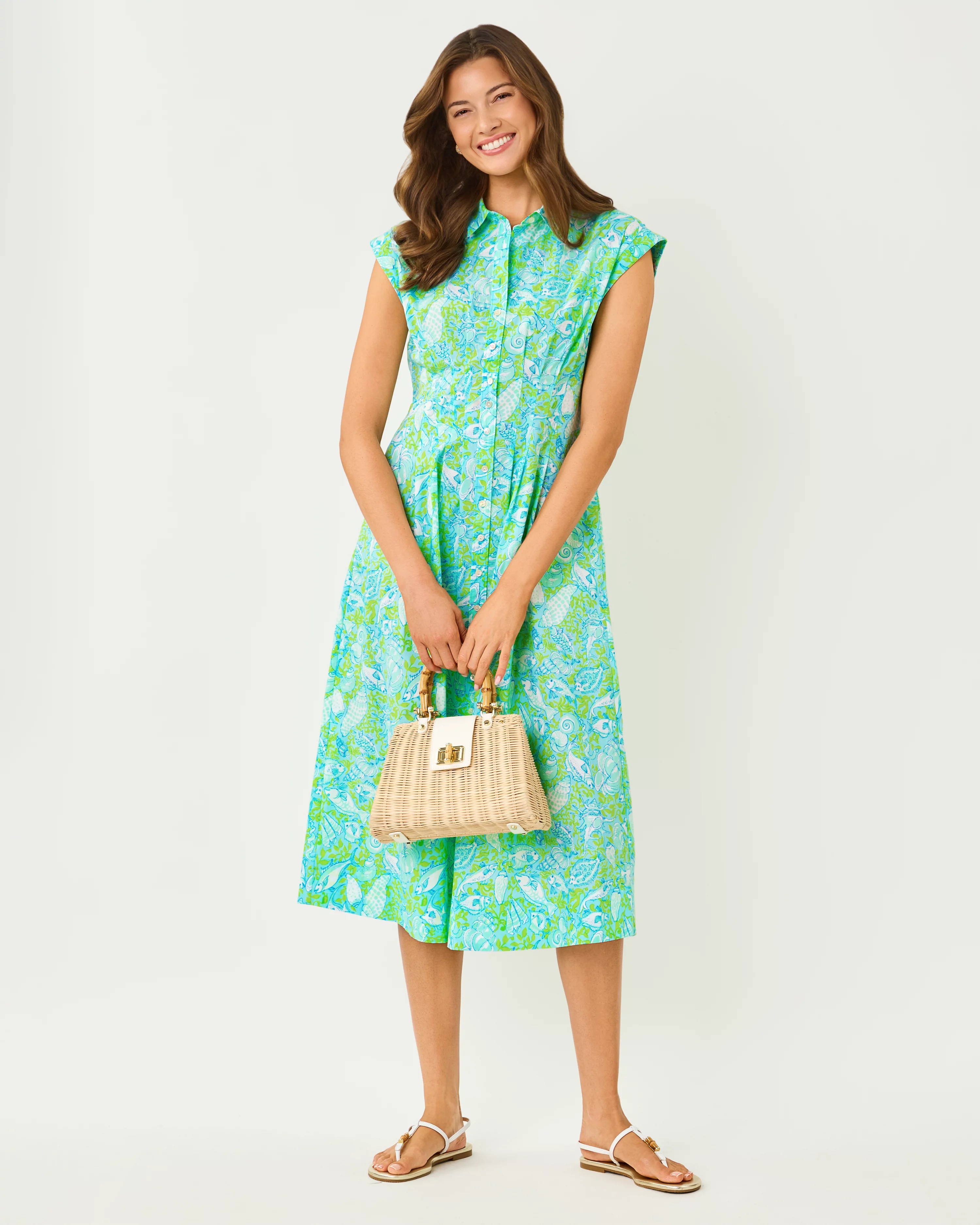 Tonya Midi Shirtdress | Lilly Pulitzer
