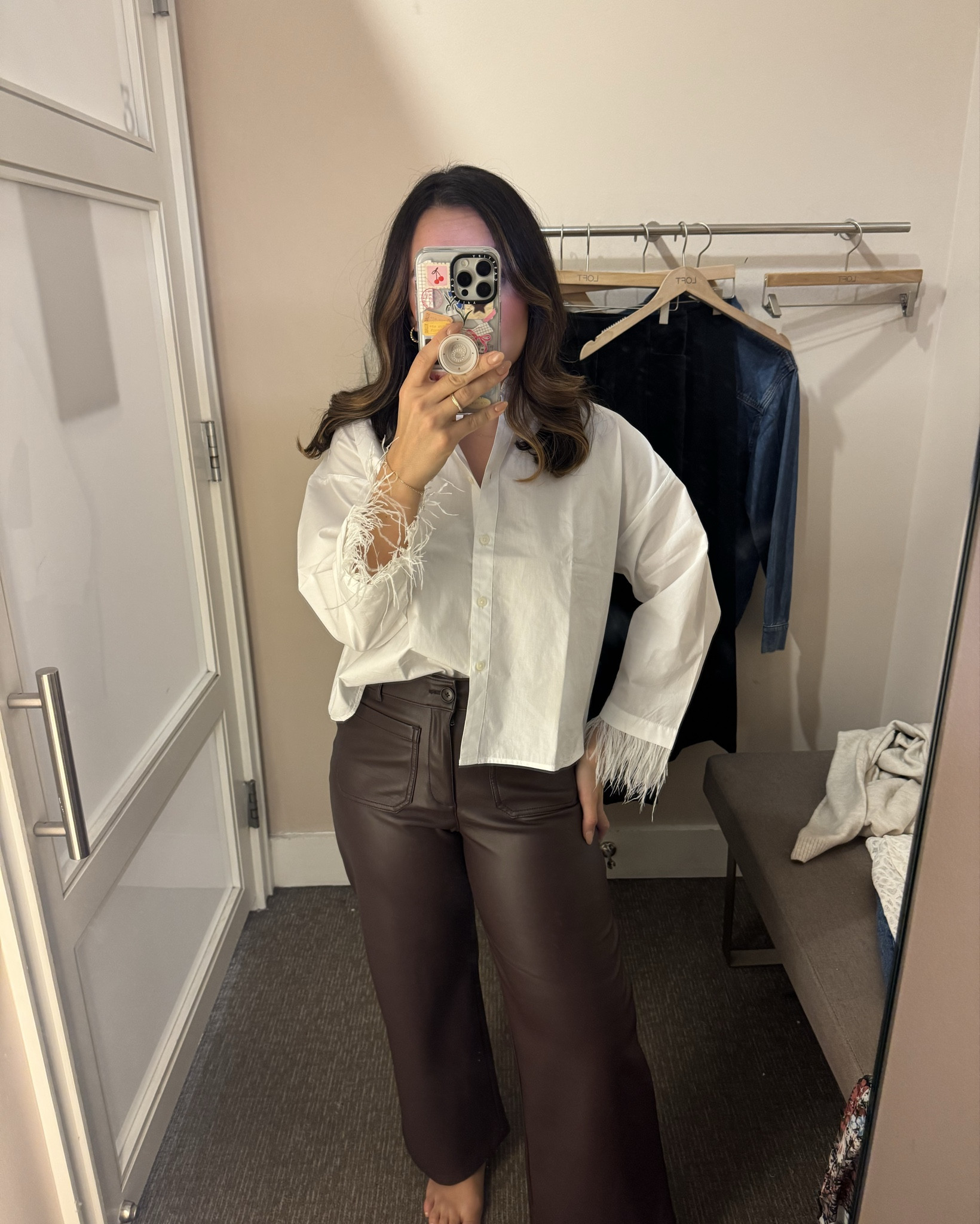 Medium top size 4 pants (not petite!) they’re cropped  

#LTKSaleAlert #LTKFindsUnder100