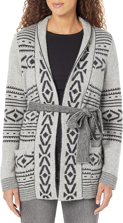 Pendleton Women's Alpaca Discovery Wrap Front Cardigan Sweater | Amazon (US)