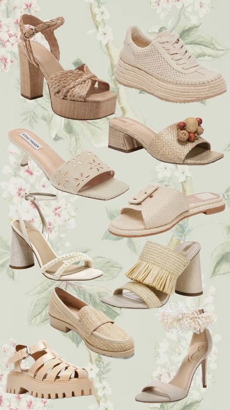 40% off to 50% off finds! @NordstromRack ALWAYS has the best shoe finds!!! #NordstromRackPartner #RackScore 

Raffia shoes, sandals, heels, straw bag, wicker, platform shoes, high heel, flats, slides, strappy shoe, loafer, shoes, Mother’s Day, gifts for mom, espadrilles, eyelet sandal, eyelet heel 

#LTKshoecrush