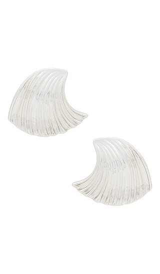 Arabesque Earrings in Silver | Revolve Clothing (Global)