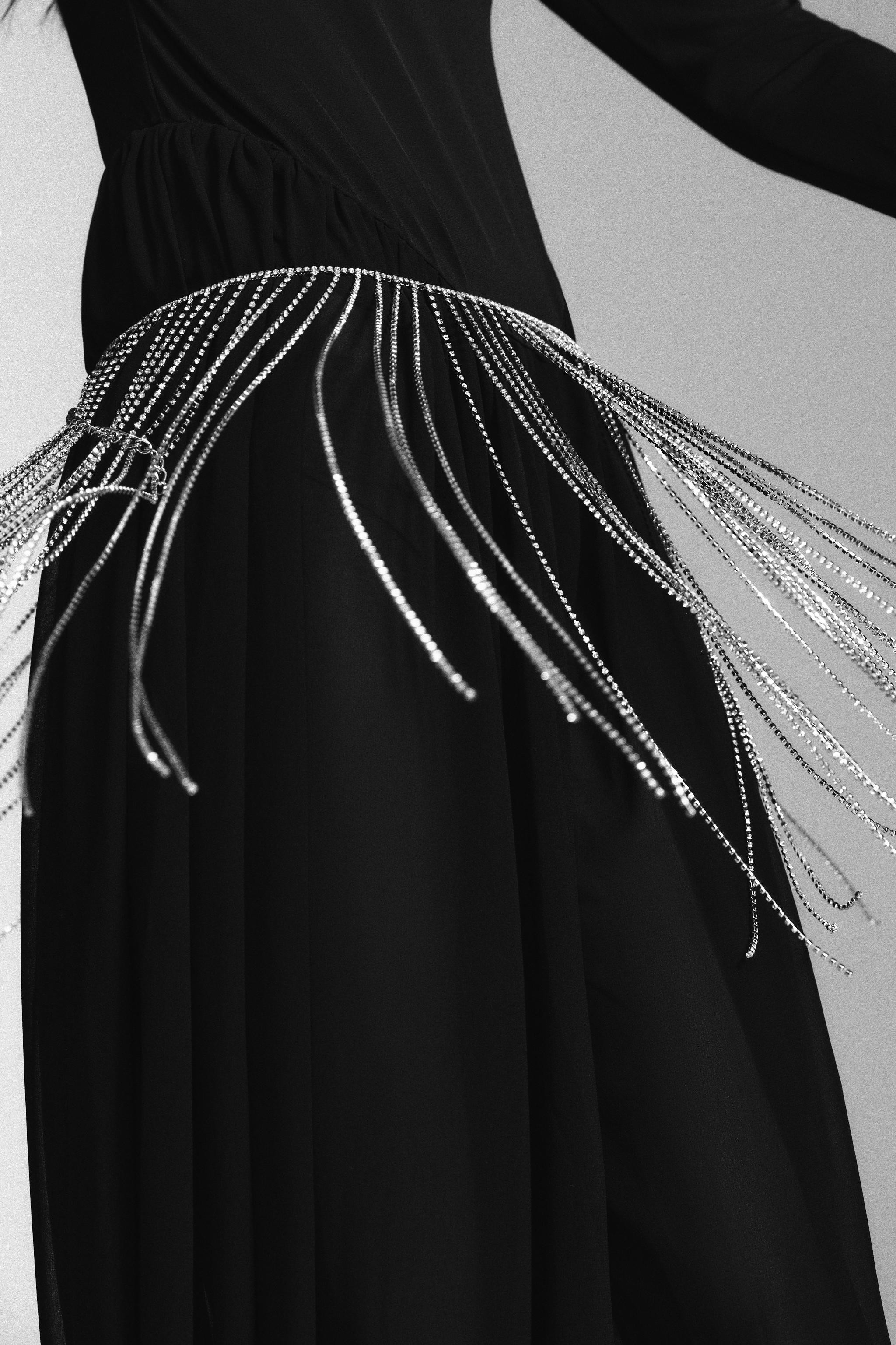 SPARKLY SKIRT BELT | Zara US