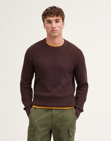 Cotton Shaker-Stitch Crewneck Sweater | Madewell
