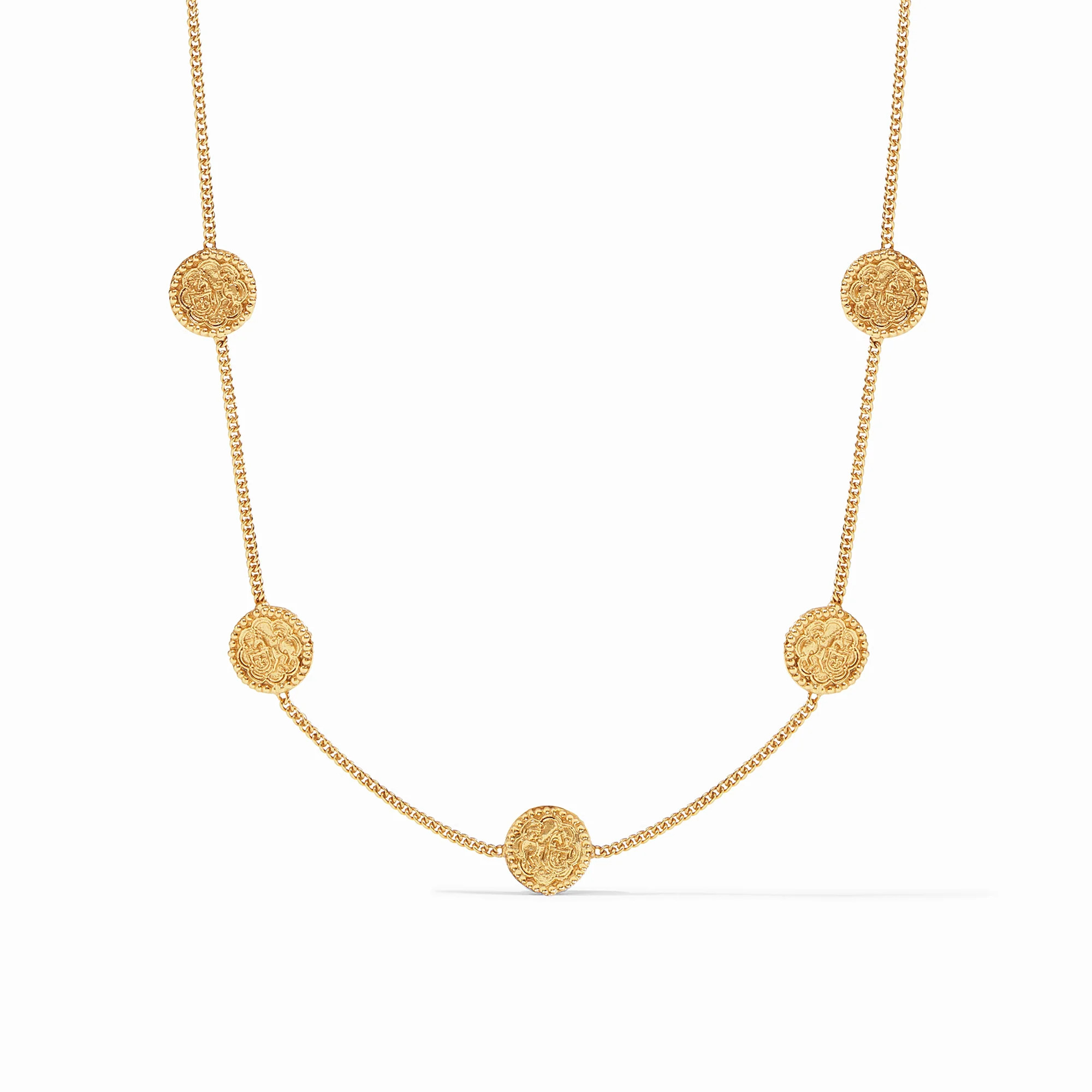Trieste Delicate Station Necklace | Julie Vos