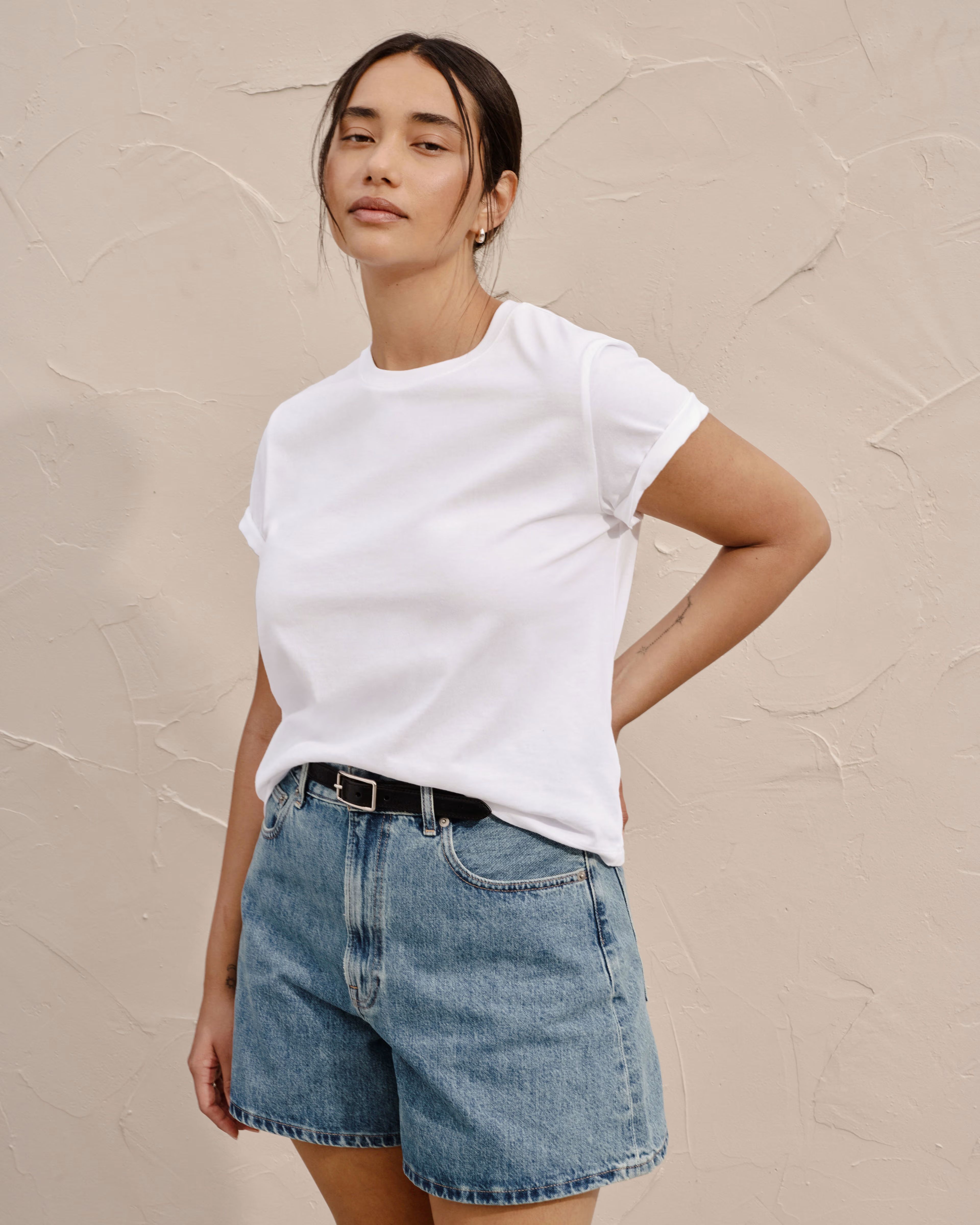 The Organic Cotton Box-Cut Tee | Everlane