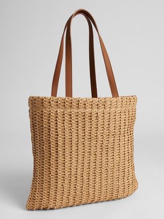 Straw Tote Bag | Gap Factory