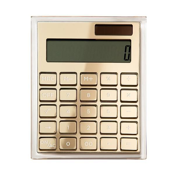Russell + Hazel Gold Calculator | The Container Store