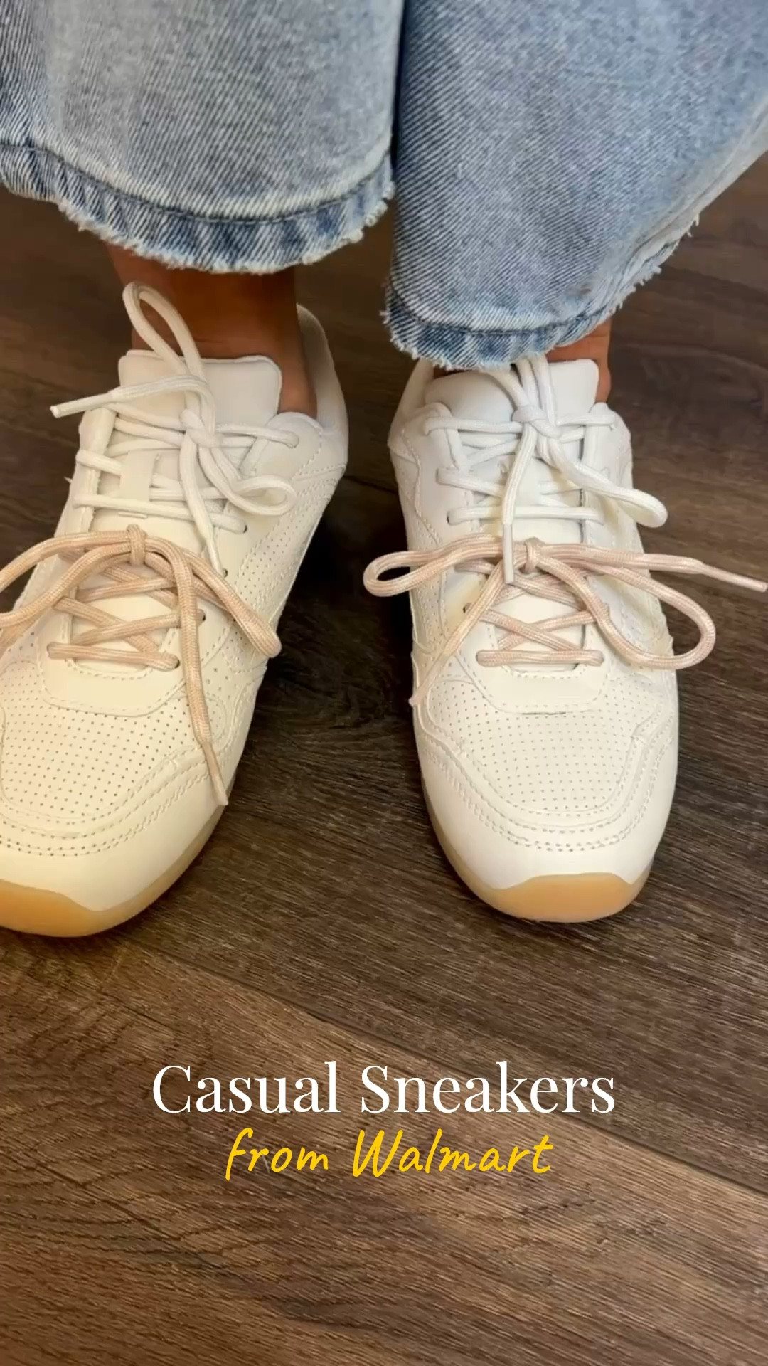 Casual sneakers at Walmart! The two toned laces add a little extra and I think they’re so fun!! 😊 

#LTKSeasonal #LTKdayinmylife #LTKootd