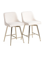 Set Of 2 Swivel Counter Stools | Marshalls
