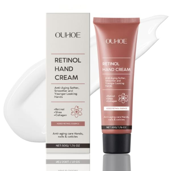 Anti-Aging Hand Cream with Naturally Extracted Shea Butter and Collagen – Improves Skin Texture... | Amazon (US)