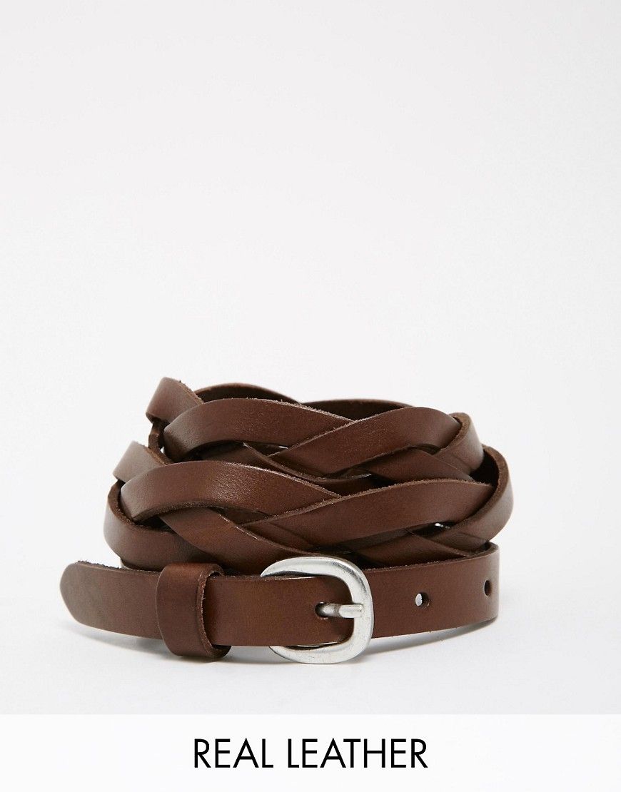 Pieces Lette Leather Waist Belt | ASOS UK