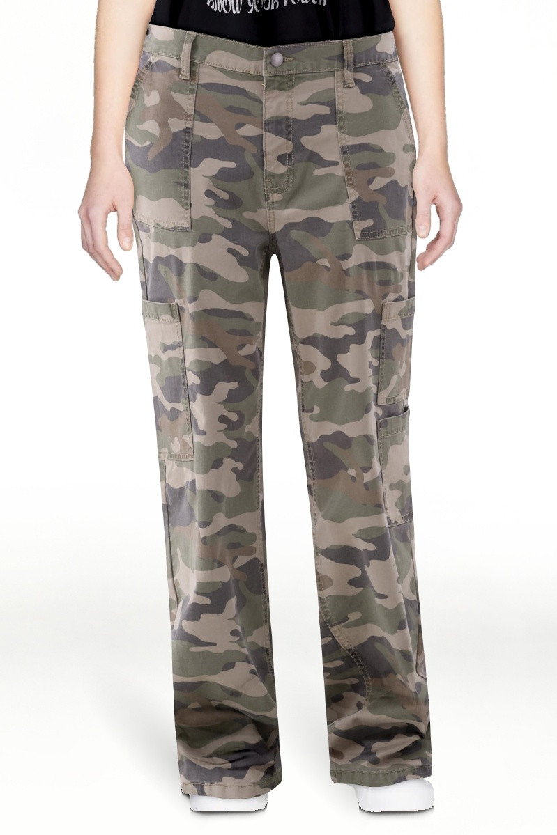 No Boundaries Wide Leg Cargo Pants, 31.5'' Inseam, Women's | Walmart (US)