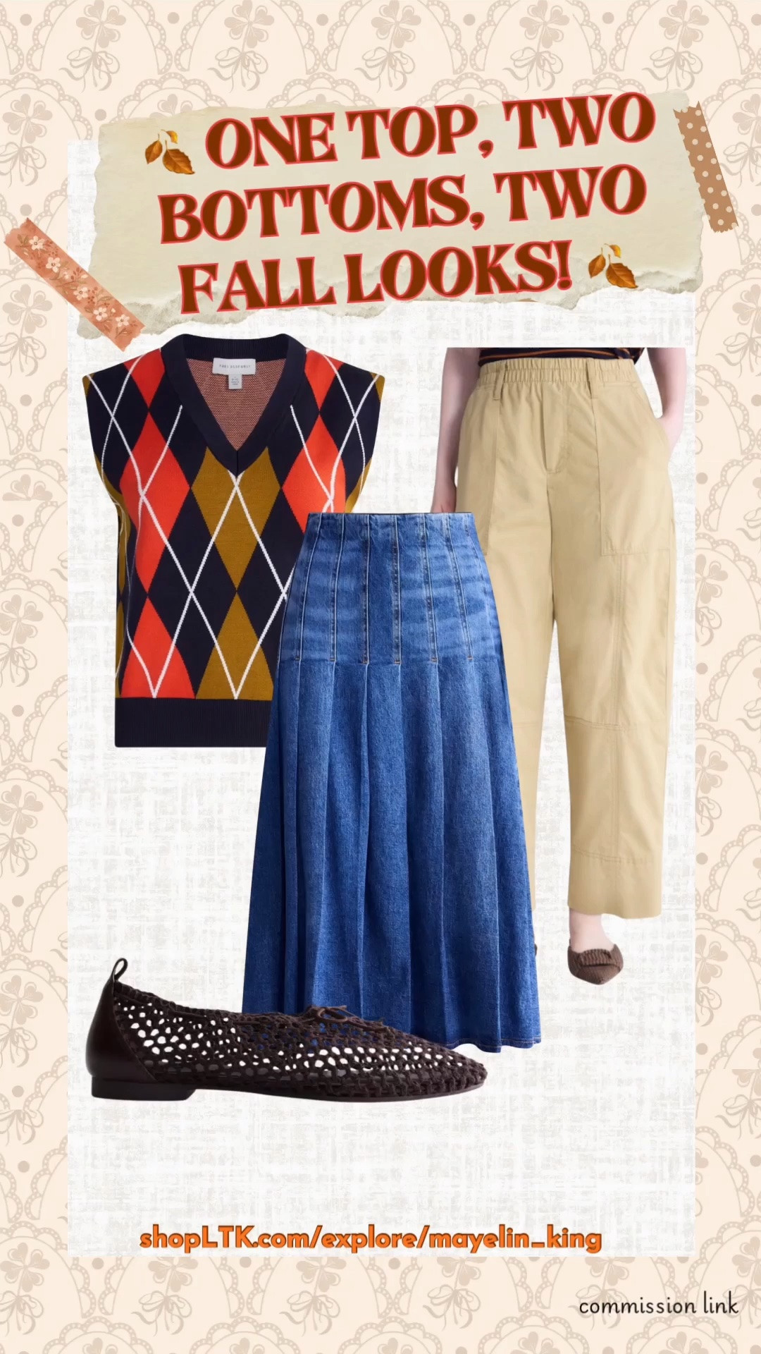 fall outfits women over 50
🍂 ONE TOP, TWO BOTTOMS, TWO FALL LOOKS! 🍂

Who says you need a whole new wardrobe for fall? 👀 This new arrival is proof that one great top can give you multiple outfit options! Pair it with one bottom for an easy, casual look, then switch it up with the second for a completely different vibe. ✨

I love pieces that give us more outfits without spending more money—especially when they’re cute, comfortable, and flattering! 🤎

Which bottom would you choose—1 or 2? 👇🏽 Save this for outfit inspiration and check out the finds! 🛍️🍂

#ltkseasonal #ltkover40

#LTKootd #LTKMidsize #LTKPlusSize